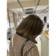 オリーブカラー【acala吉祥寺/縮毛矯正/髪質改善】