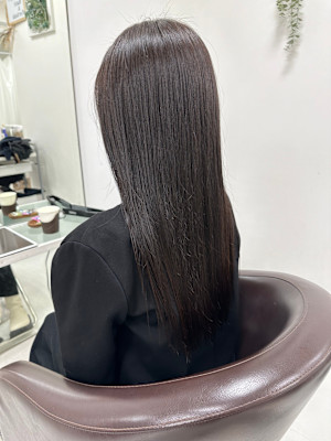 透明感爆発グレージュ