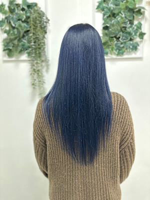 ロングネイビーブルー