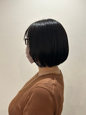 丸みショートボブ