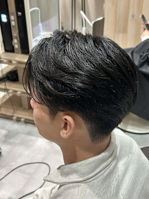 韓国風ガイルヘア