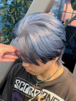 エンドカラー　デザインカラー　ハイトーン　表参道/原宿