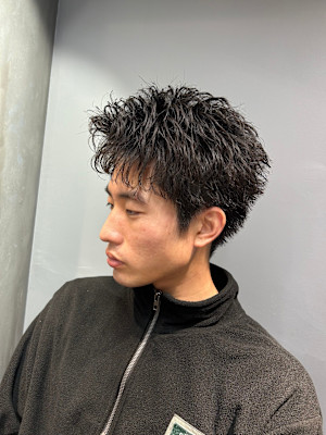 大人パーマスタイル