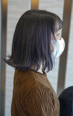 ネイビーパープルシルバー  Navy Purple Silv