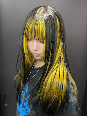 アンブレラカラー　デザインカラー　ハイトーン　表参道/原宿