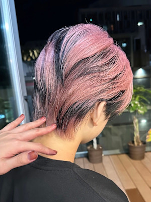 オーダーメイド　デザインカラー　ハイトーン　表参道/原宿