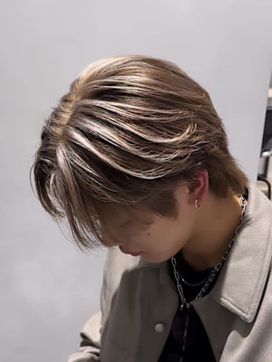 アンブレラカラー　デザインカラー　ハイトーン　表参道/原宿