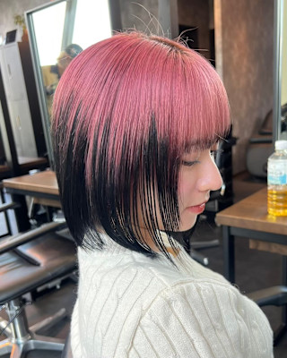 ルーツカラー　デザインカラー　ハイトーン　表参道/原宿