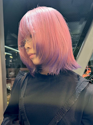 エンドカラー　デザインカラー　ハイトーン　原宿/表参道