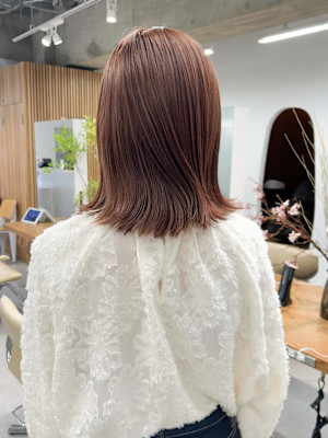 【hinari】オレンジブラウン/チョコレートブラウン