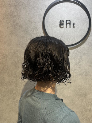 ♪最近流行りのミニボブプードルパーマ