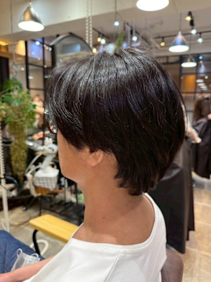ナチュラルスタイリング♪センターマッシュ