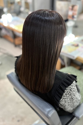 ダークブラウン/ラベンダー