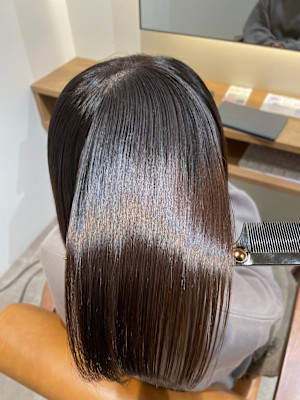 サラツヤボブ美髪矯正！