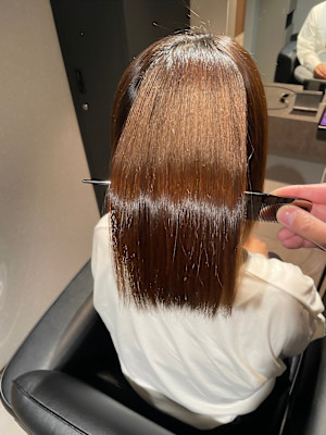サラツヤボブ美髪矯正！