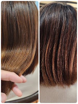 酸性ストレート+メゾンSトリートメント