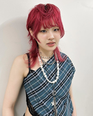 【hinari】体育祭カラー/ハイトーン/マッシュウルフ