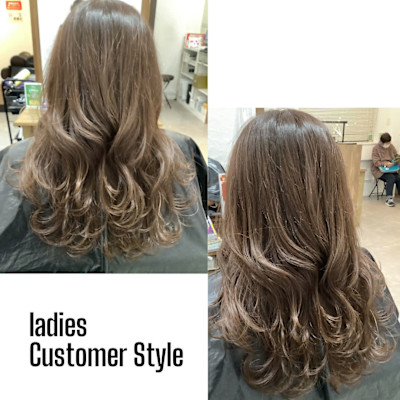 Customer Style 大人ロングウルフ2