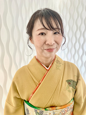 入学式　和装　編み込みヘアセット