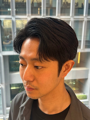 爽やかビジネスマンヘア