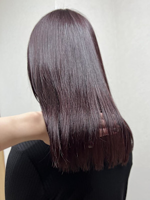 ブリーチなしで出来るピンクラベンダー♪