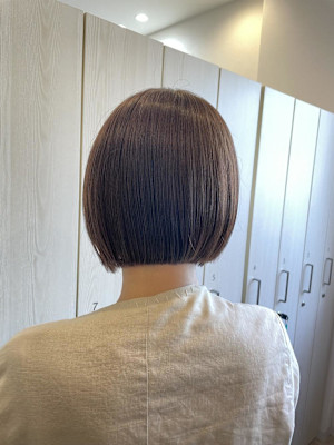 時短ボブ/シアーベージュ