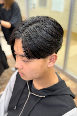 まっすぐすぎない、地毛のようなメンズ縮毛矯正