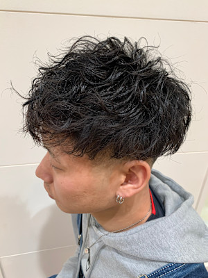 スパイラルパーマ