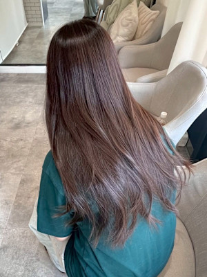 小顔大人レイヤーカット/札幌駅髪質改善トリートメント