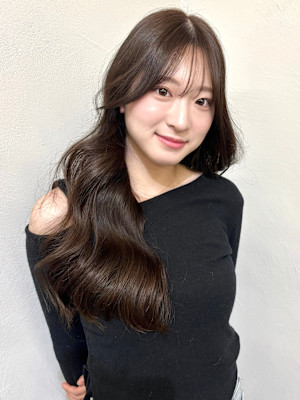 【髪質改善】チョコレートカラー/艶髪/透明感/トリートメント