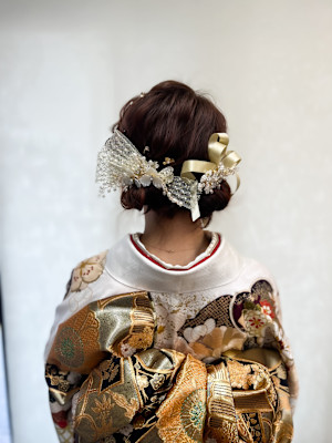 振袖着付け+ヘアセット