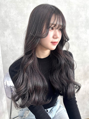 【髪質改善】グレージュ/艶髪/透明感/トリートメント