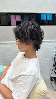 スパイラルパーマ