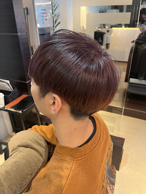 【カット】透明感マッシュ