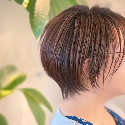 エアリーなグラデーションボブ