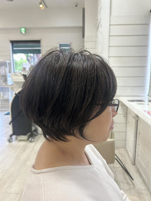 terrace岩政/ショートボブ/30代40代/姪浜