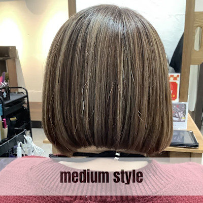 Customer Style 前下がりハイライト