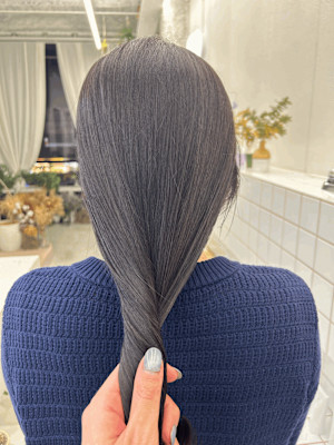 《花屋併設》透明感ラベンダーカラー