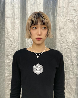 ステップボーンカットボブスタイル