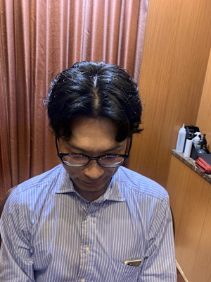 ナチュラルセンターパート