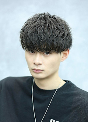 ナチュラル束感マッシュ