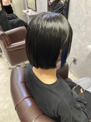 イヤリングカラーブルー