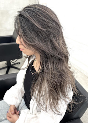 地毛ハイライト