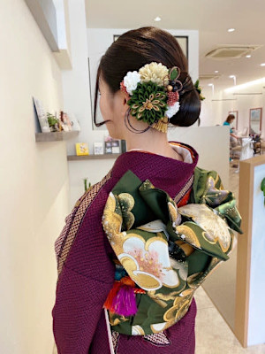 ◇和装タイトシニョン◇