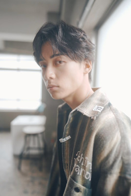 【メンズパーマ】センターパート/メンズ/メンズカット