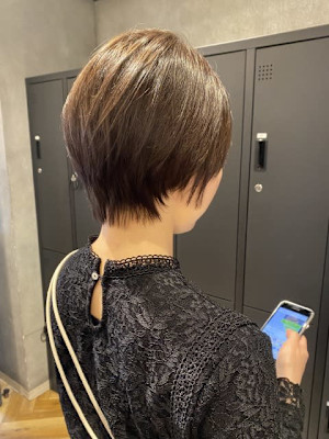 襟足スッキリショート