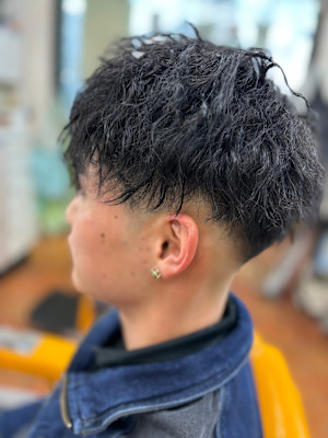 ツーブロスキンフェード