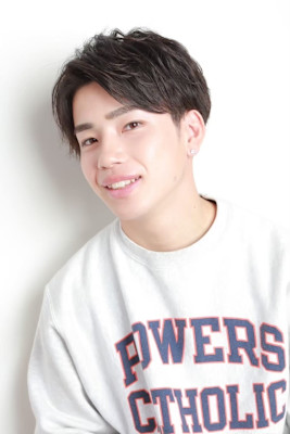 20代30代40メンズスパイラルパーマヘッドスパ白髪染め稲毛