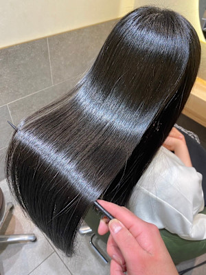 美髪ストレート/ロング【静岡/髪質改善】