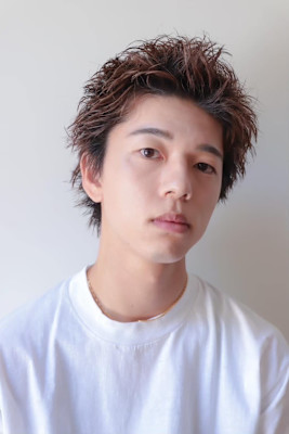 20代30代40メンズスパイラルパーマヘッドスパ白髪染め稲毛